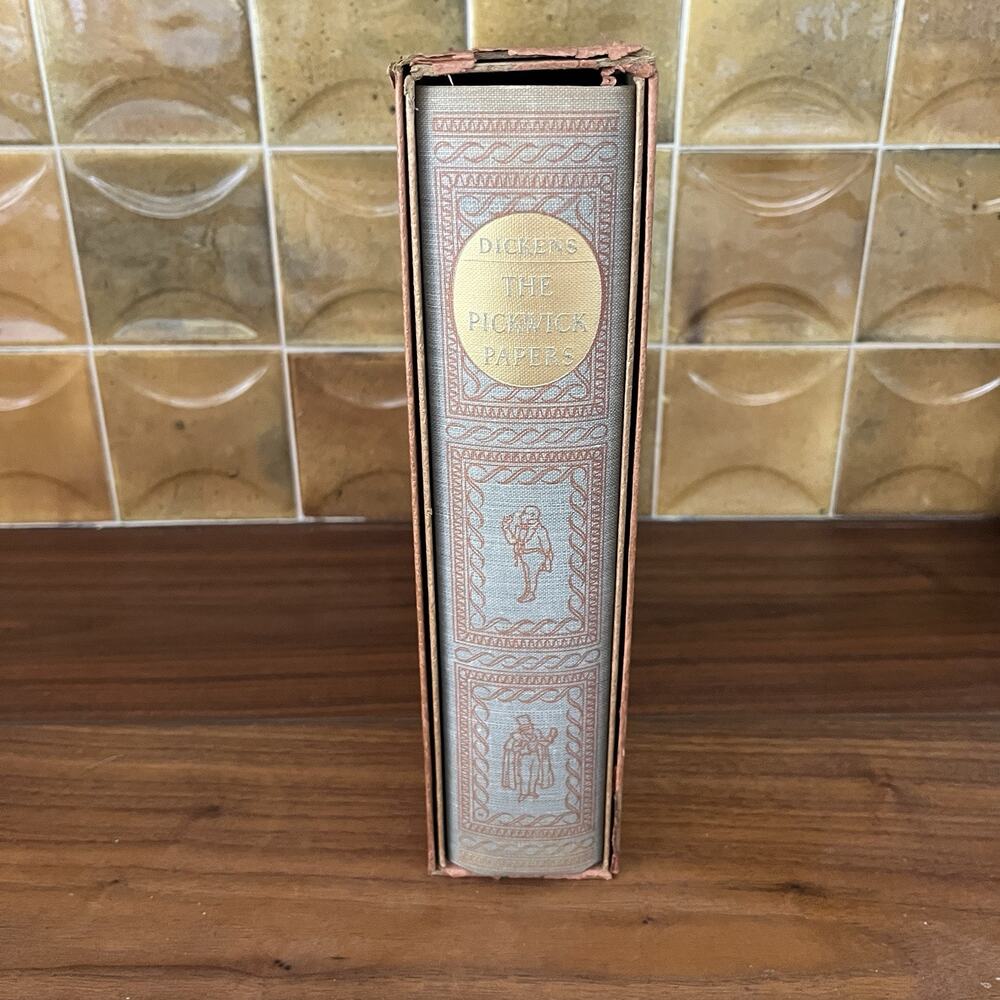Charles Dickens The Pickwick Papers Heritage Press 1938 - Picture 3 of 15